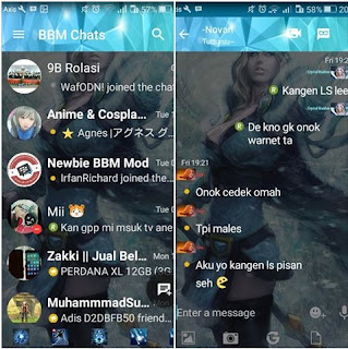 BBM Kimochi Crystal Maiden V3.0.1.25 Apk BBM Kimochi Crystal Maiden V3.0.1.25 Apk
