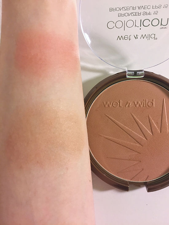 wet n wild coloricon Bronzer Bikini Contest swatch wet n wild coloricon Bronzer Bikini Contest swatch