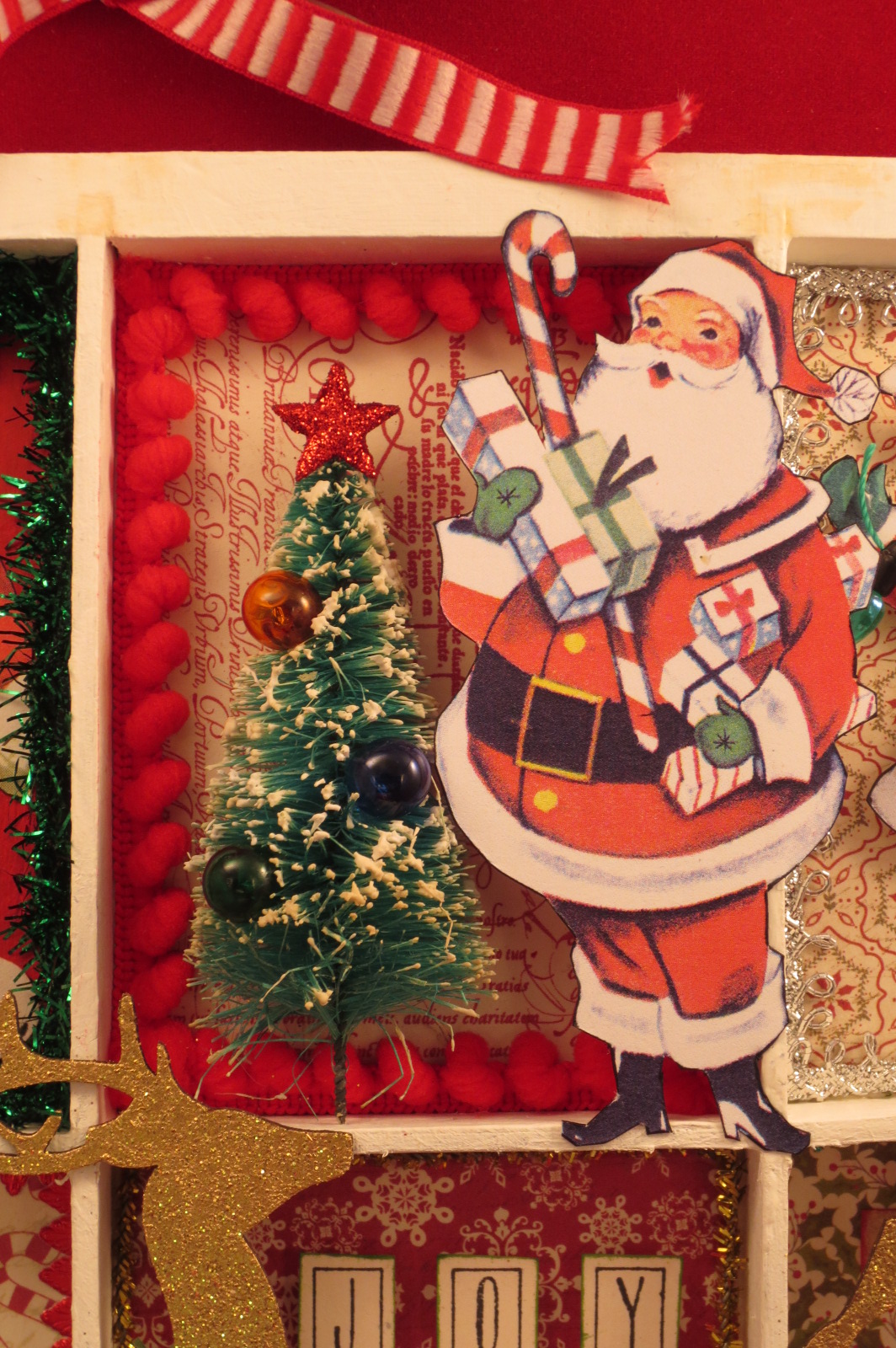 flew the coop Spirited Sleigh Ride & Retro Santa Wall Art