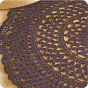 Tapete Azul a Crochet Tapete Azul a Crochet