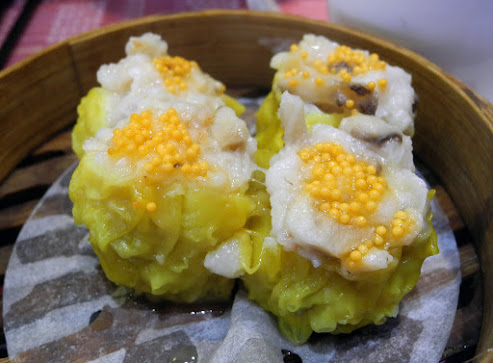 Siu Mai: Steamed pork and shrimp dumplings