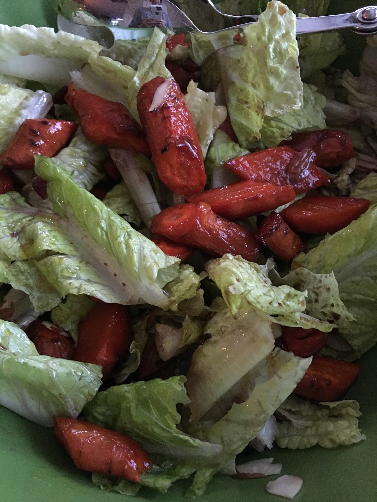 Maple Roasted Carrot Salad