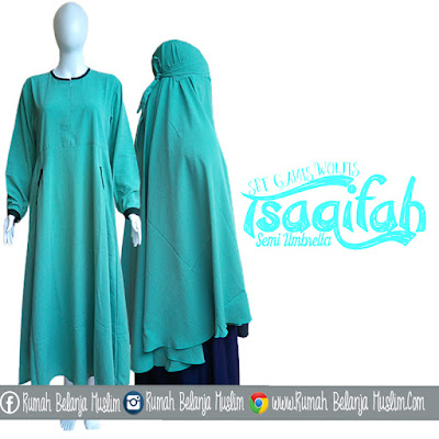 Set Syari Semi Umbrella Tsaqifah Semen Set Syari Semi Umbrella Tsaqifah Semen
