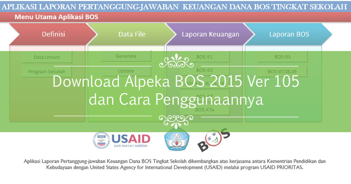 Download Alpeka BOS 2015 Ver 105 dan Cara Penggunaannya
