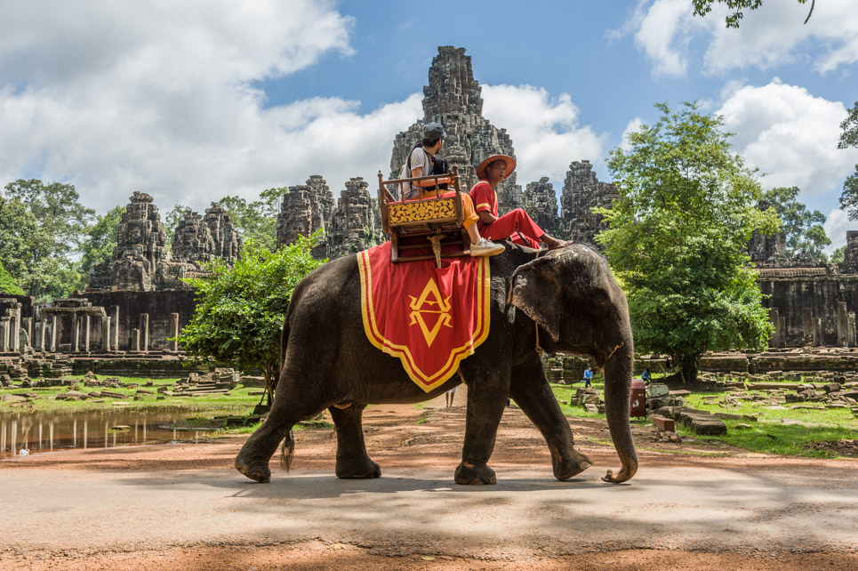 Elephant Riding , Siem ReapCambodia