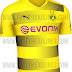 Nova camisa do Borussia Dortmund deverá ter faixas pretas na horizontal em degradê