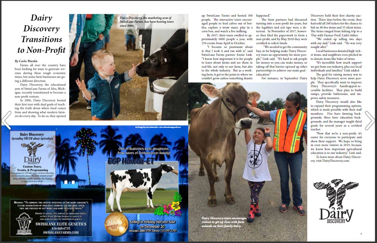 Truth or Dairy Michigan Dairy Cattle News
