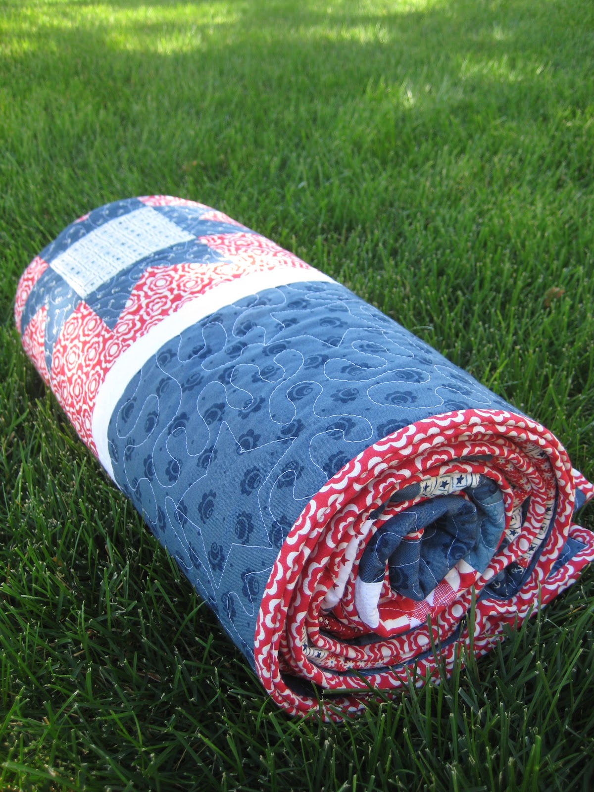 Hobble Creek Quilts: Independence Day Quilt Finish