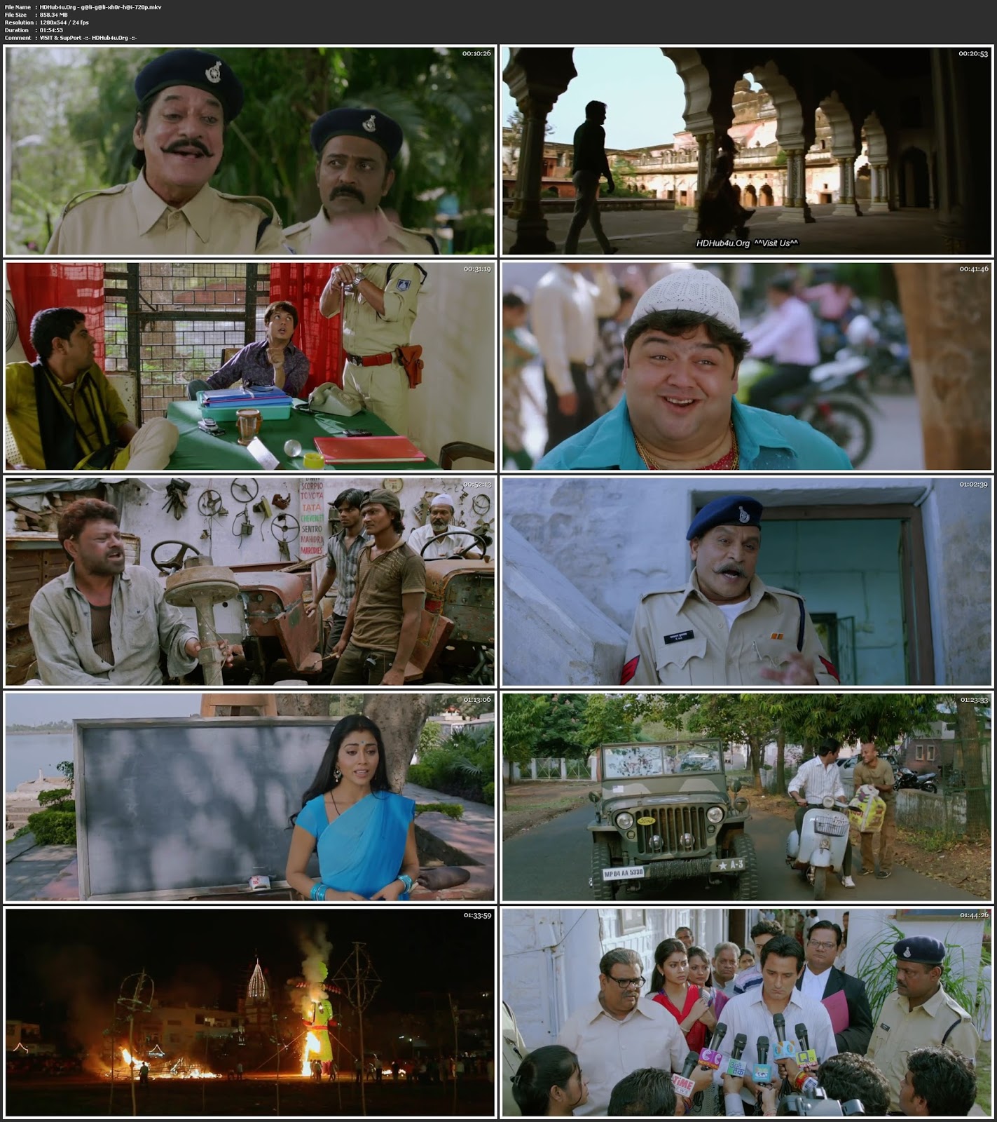 Gali Gali Chor Hai 2012 Hindi Movie 720p HDRip 850Mb Download