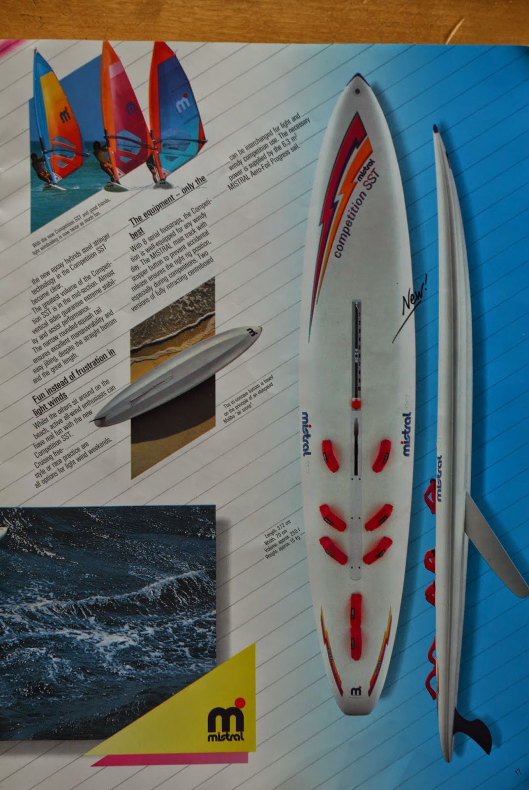 "average joe" windsurfing blog Mistral Competition SST