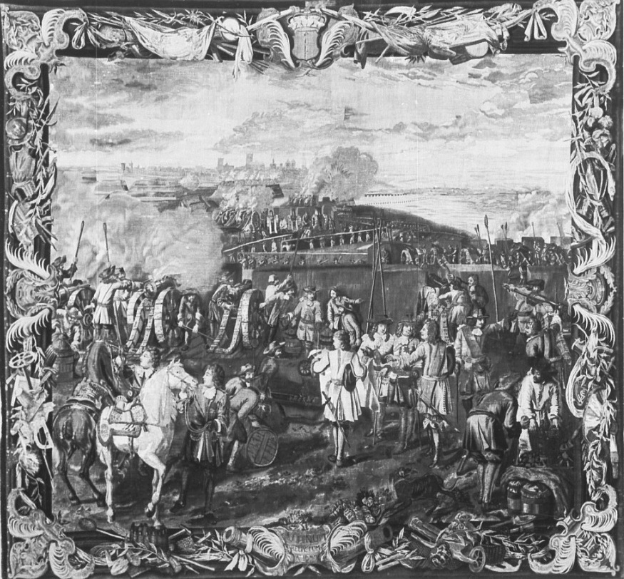 Oderint Dum Probent Siege of Stettin 1677, Allied troops