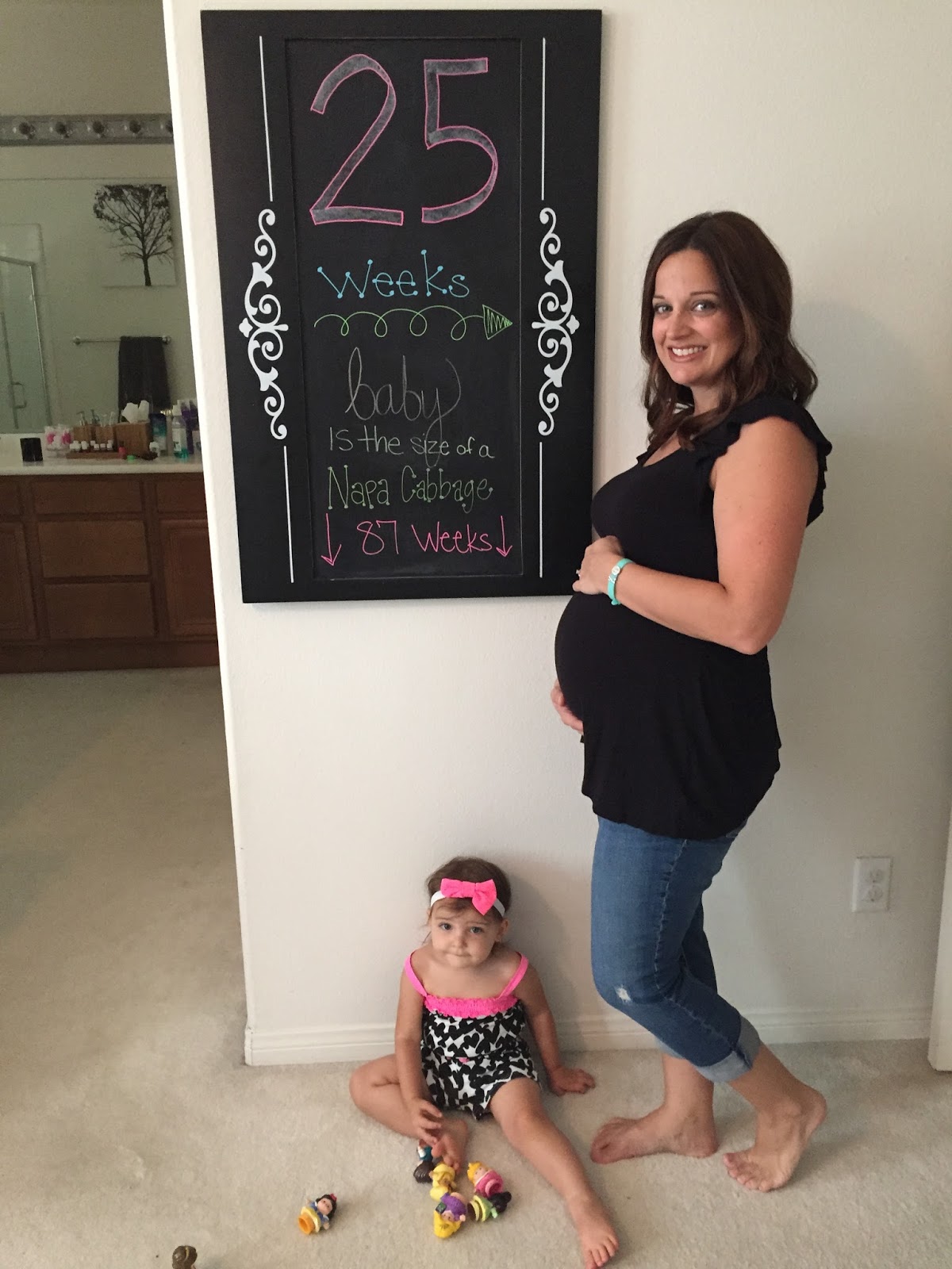 A Little Moore: 25 Weeks - Baby is the Size of a Napa Cabbage
 25 Weeks Pregnant Baby Size