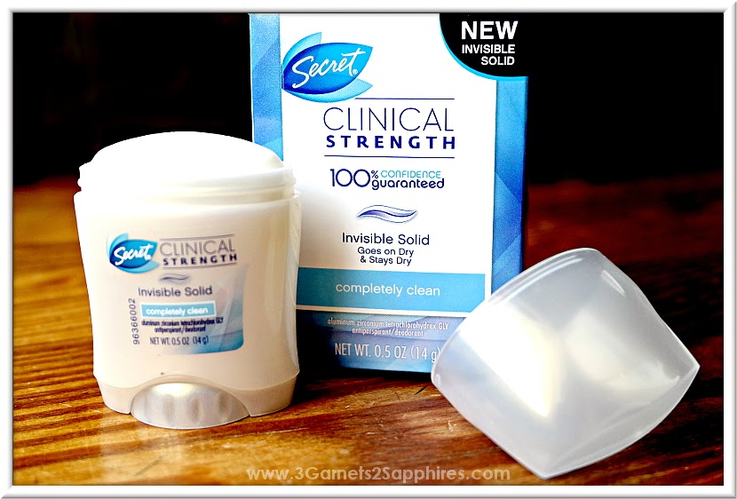 Secret Clinical Strength Invisible Solid Deodorant