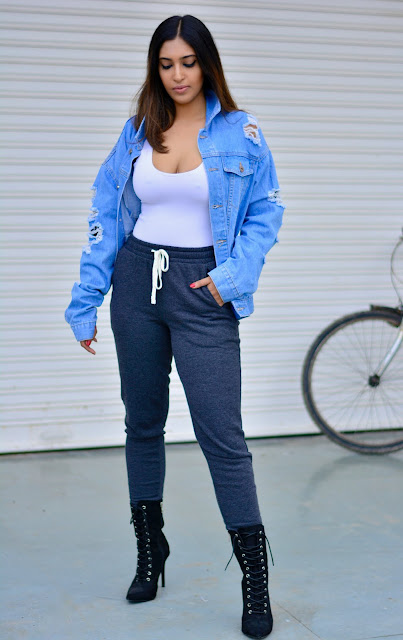 oversized denim jacket blog