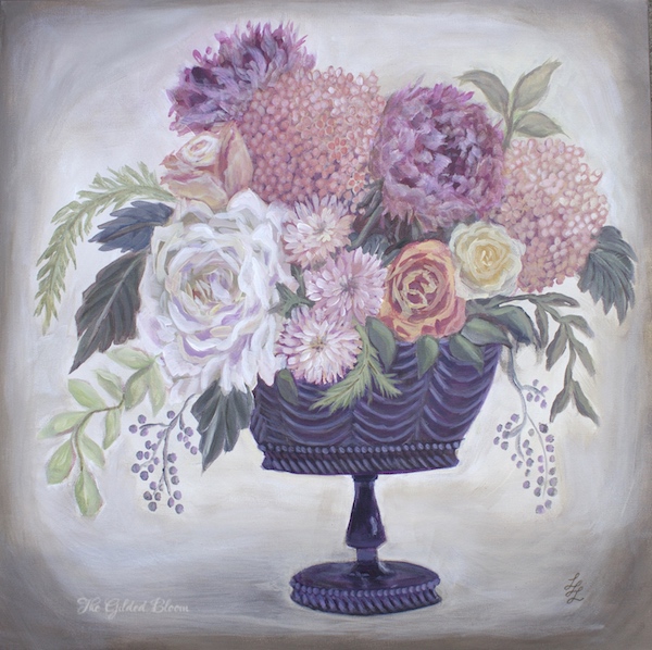 Summer Flower Paintings- www.gildedbloom.com Summer Flower Paintings- www.gildedbloom.com