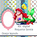 Kit digital pequena Sereia