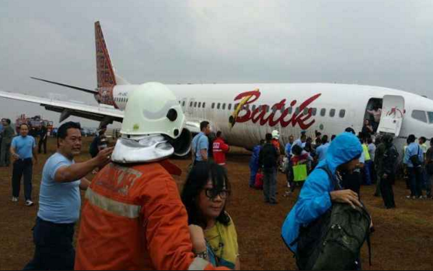  Batik Air Tergelincir di Bandara Adisucipto Jogja Info 