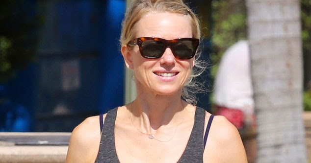 NAOMI WATTS The actress leaves a workout in Brentwood looking cute in ...