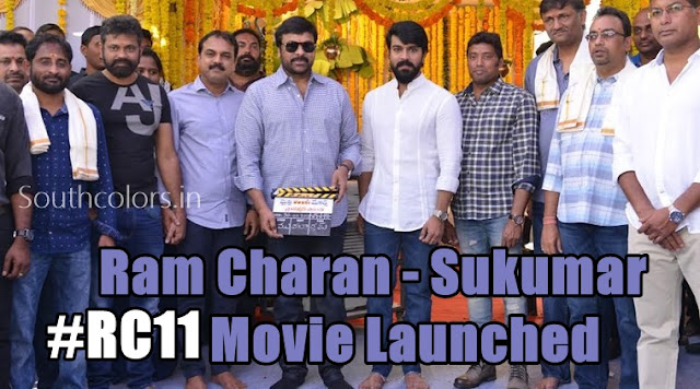 Ram Charan and Sukumar Movie Launched