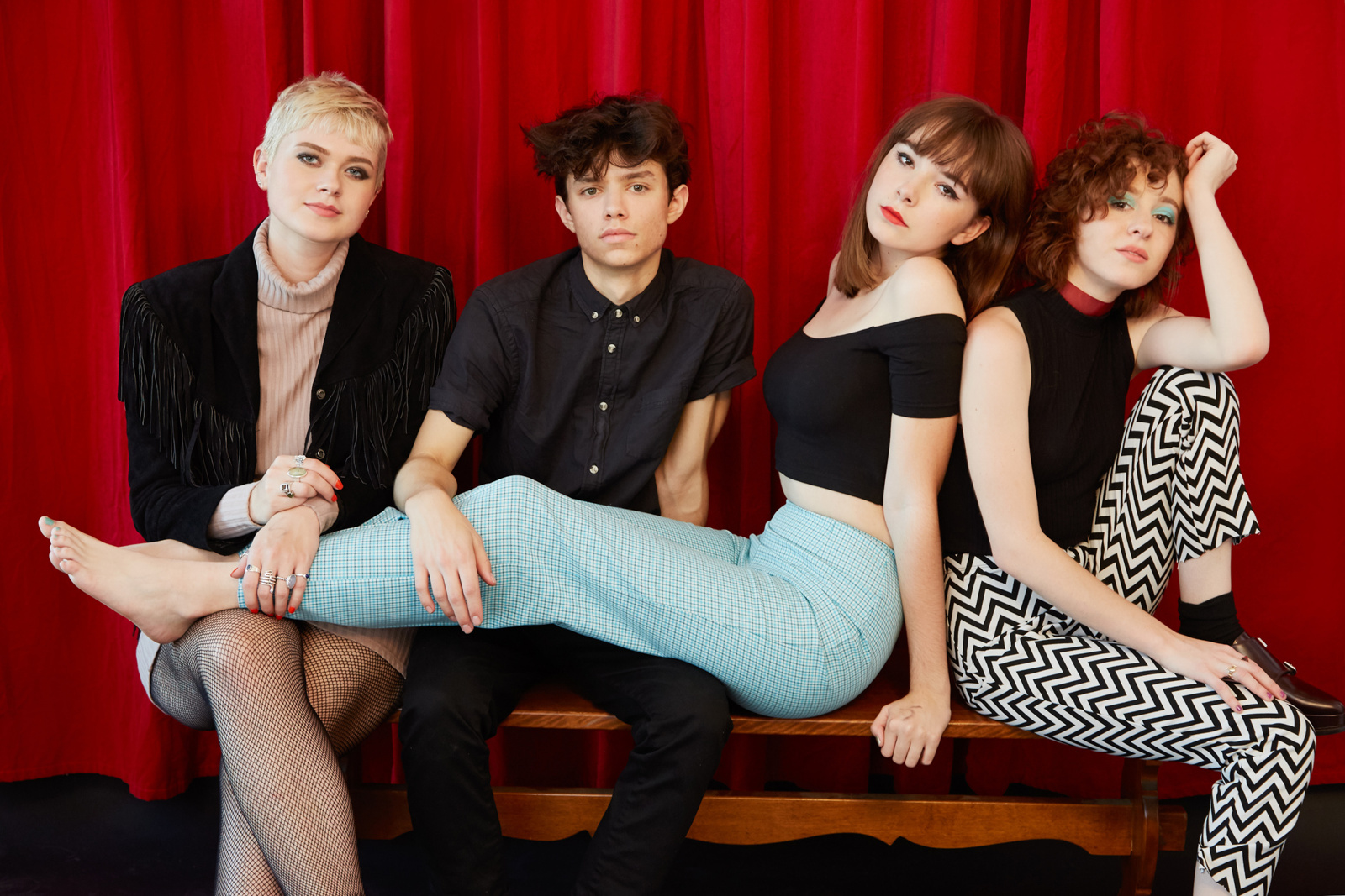 the Music Junkie The Regrettes "Hey Now"