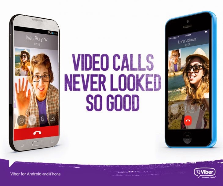 تطبيق الفايبر (viber) يتيح المكالمات بالفيديو على الأندرويد و ios بداية 2015 