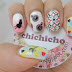 Alice in Wonderland Water Decal Nail Art BLE2082