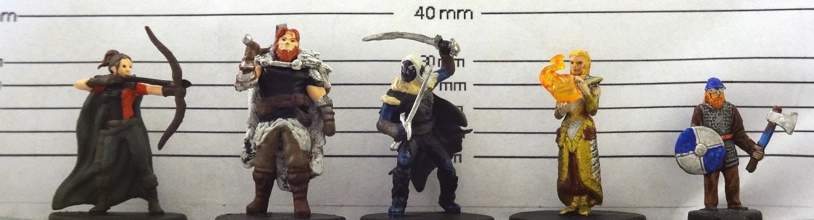 d&d figurine set