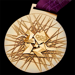 gold olympic medal london 2012