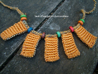 How to Make Beaded Crochet Necklace & Earrings - ClearlyHelena