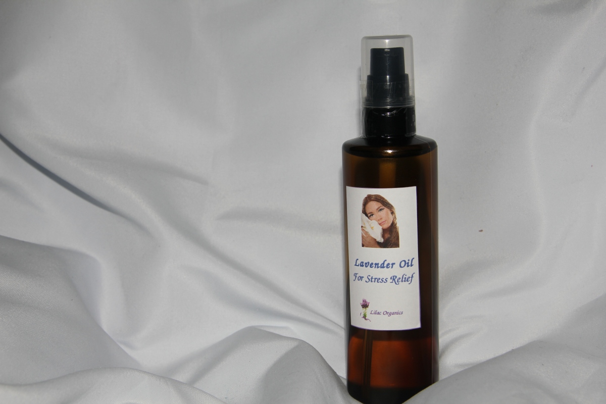 Lilac Organics Stress Relief Massage Oil (Lavender)