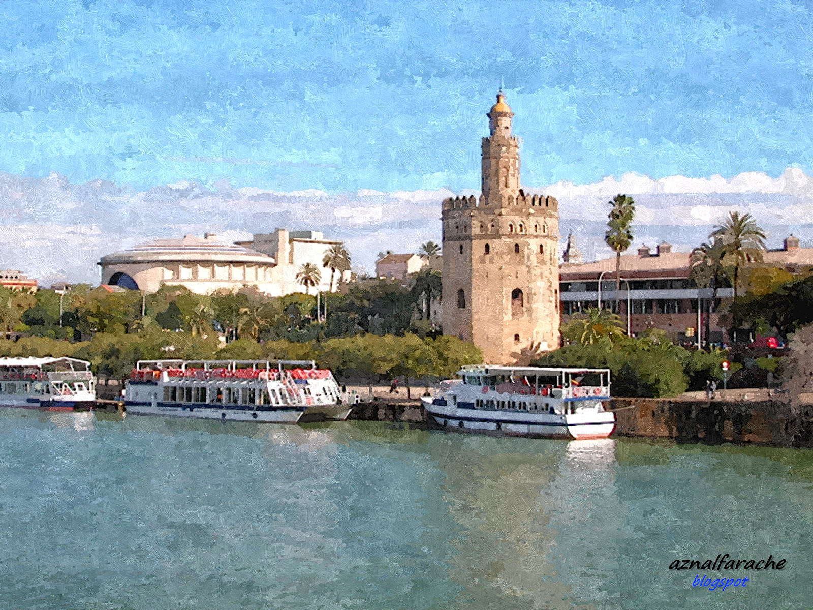 Foto de Torre del Oro en San Juan de Aznalfarache, Sevilla