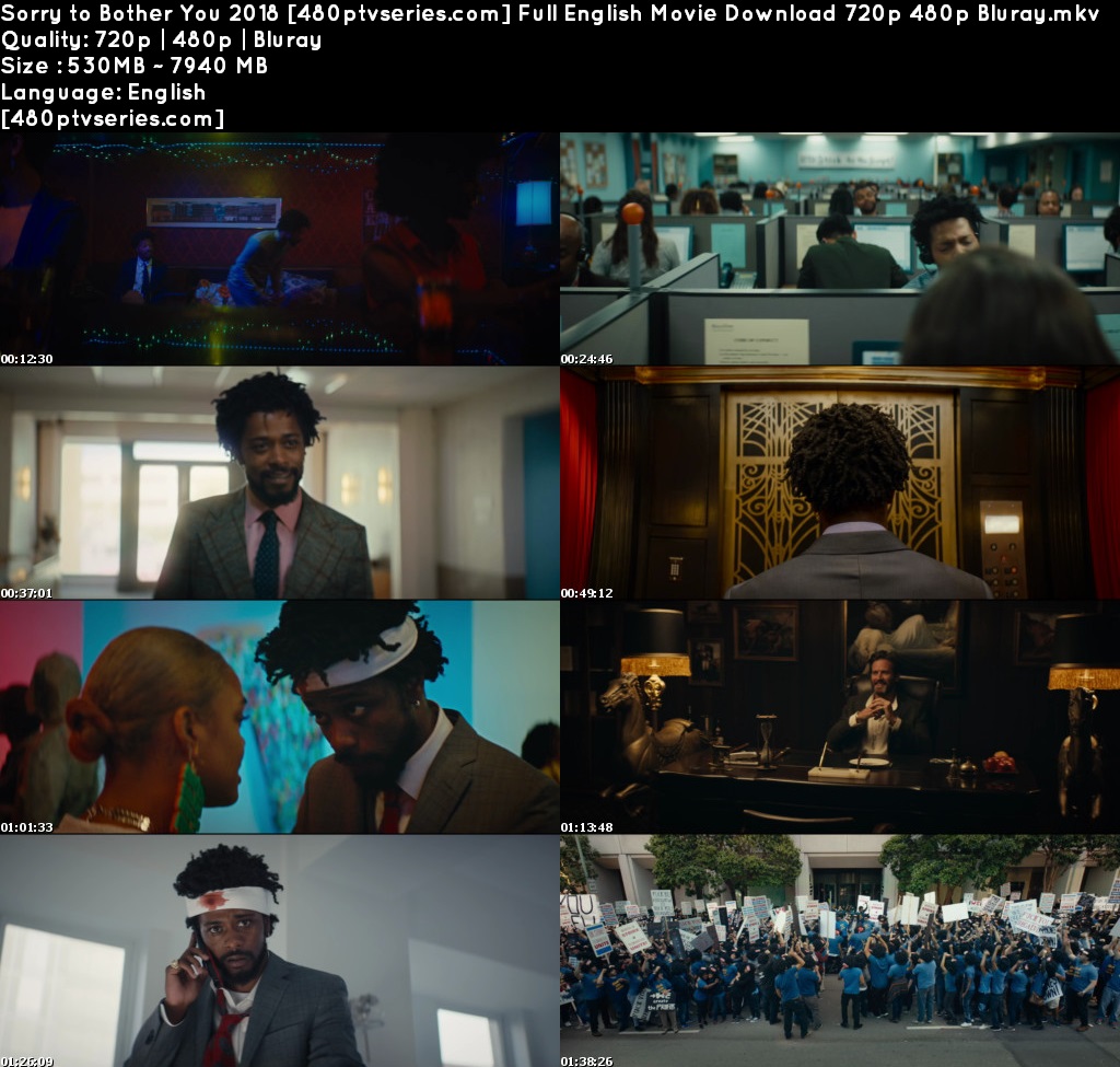 Sorry to Bother You 2018 Full English Movie Download 720p 480p Bluray Sorry to Bother You 2018 Full English Movie Download 720p 480p Bluray