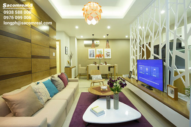 Hình ảnh nhà mẫu căn hộ Jamona Apartment Luxury Home 2 phòng ngủ
