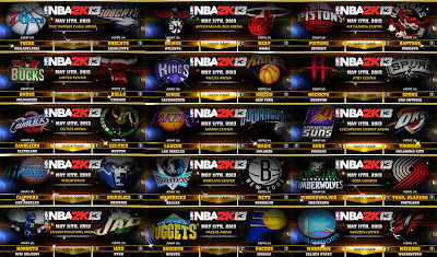 NBA 2K13 ESPN 3D Team Logos Mod
