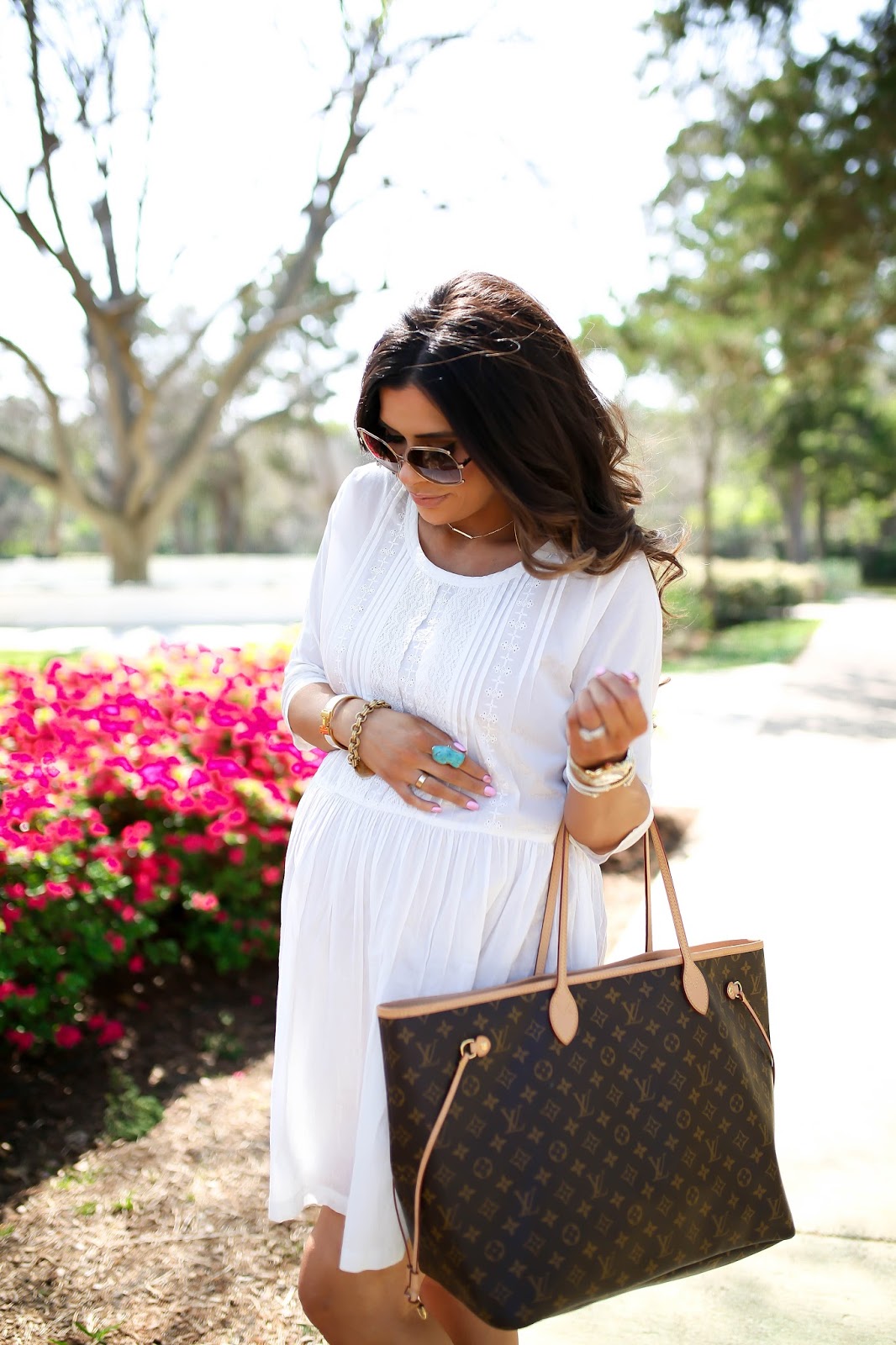 The Perfect Little White Dress For Spring + My Favorite Mules