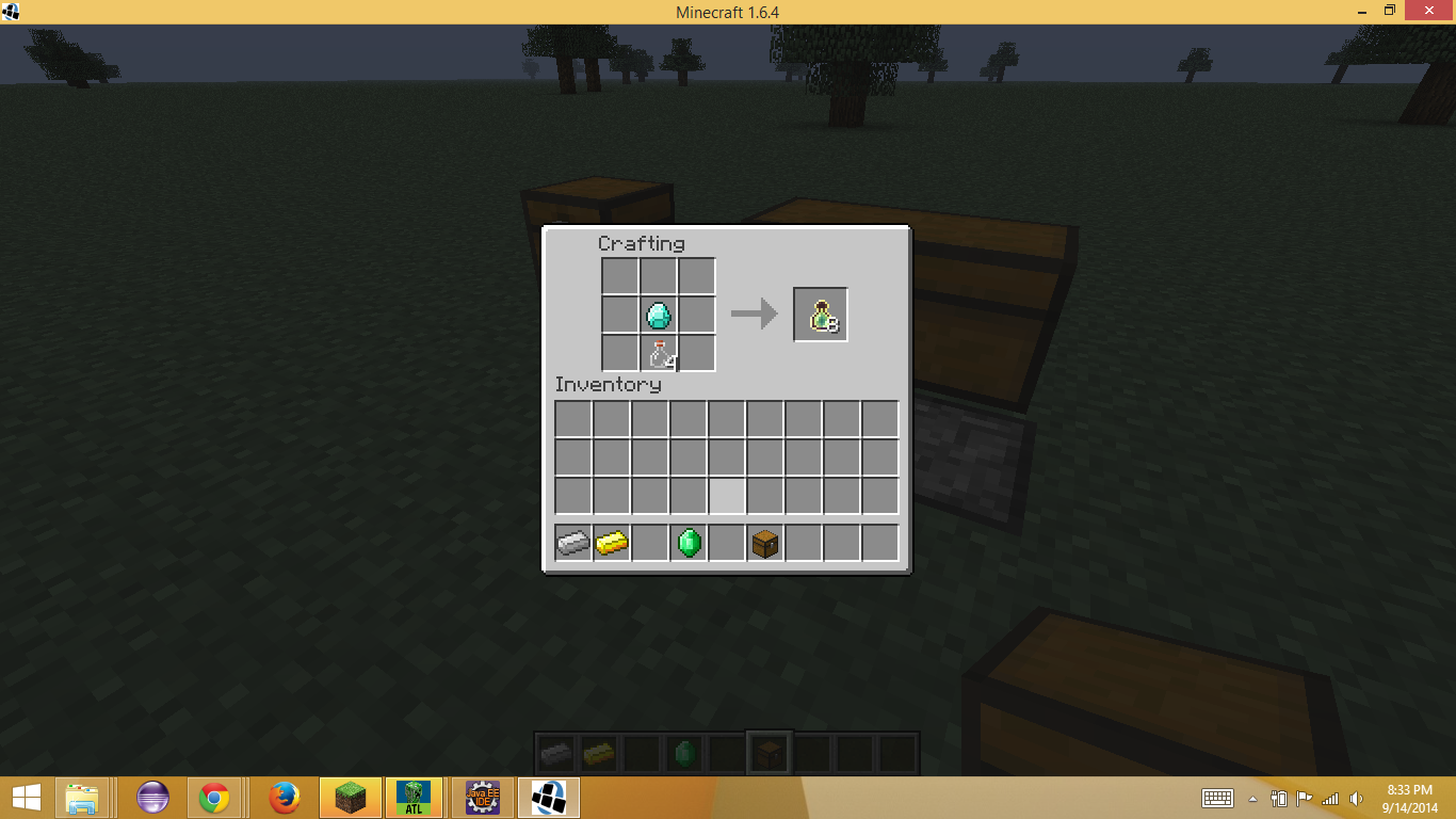 Minecraft Modding Completion of the Craftable XP Bottles mod for 1.6.4