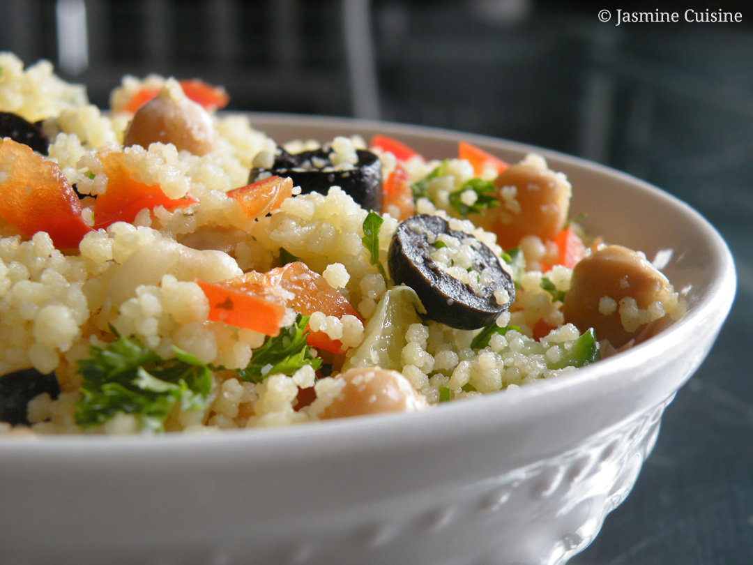 Salade de couscous Jasmine Cuisine