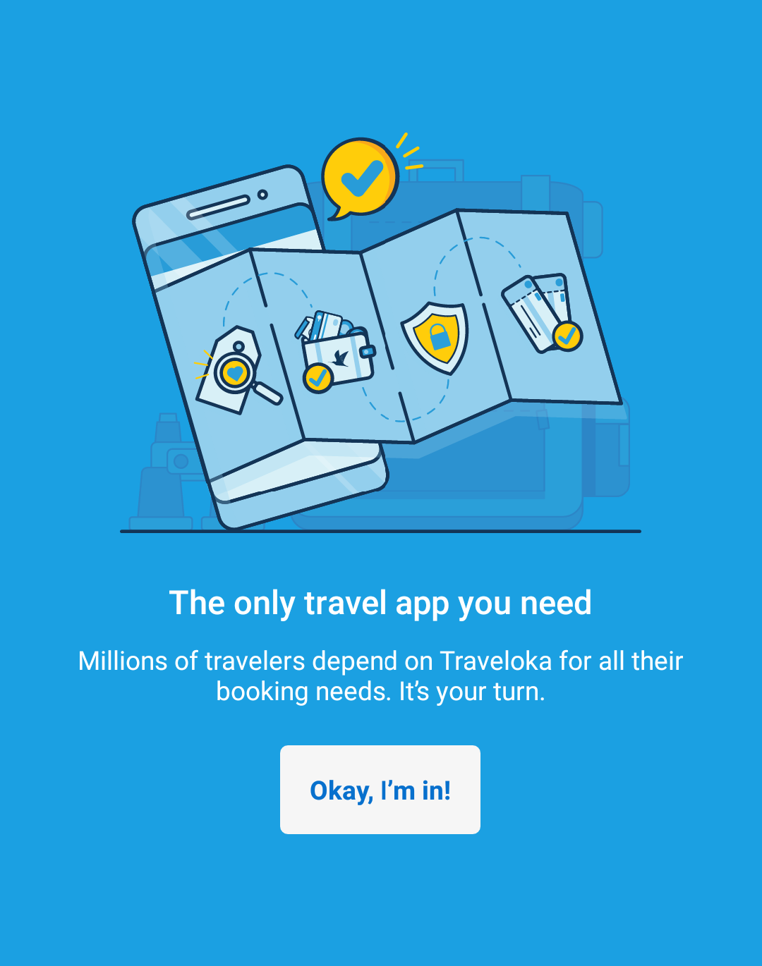 Kempen Raya Bersama Traveloka Akif Imtiyaz