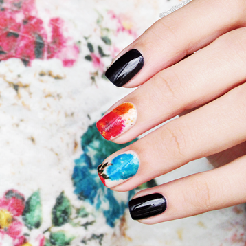 Top 10 Manicures de 2016 - Nail art florida e invernal
