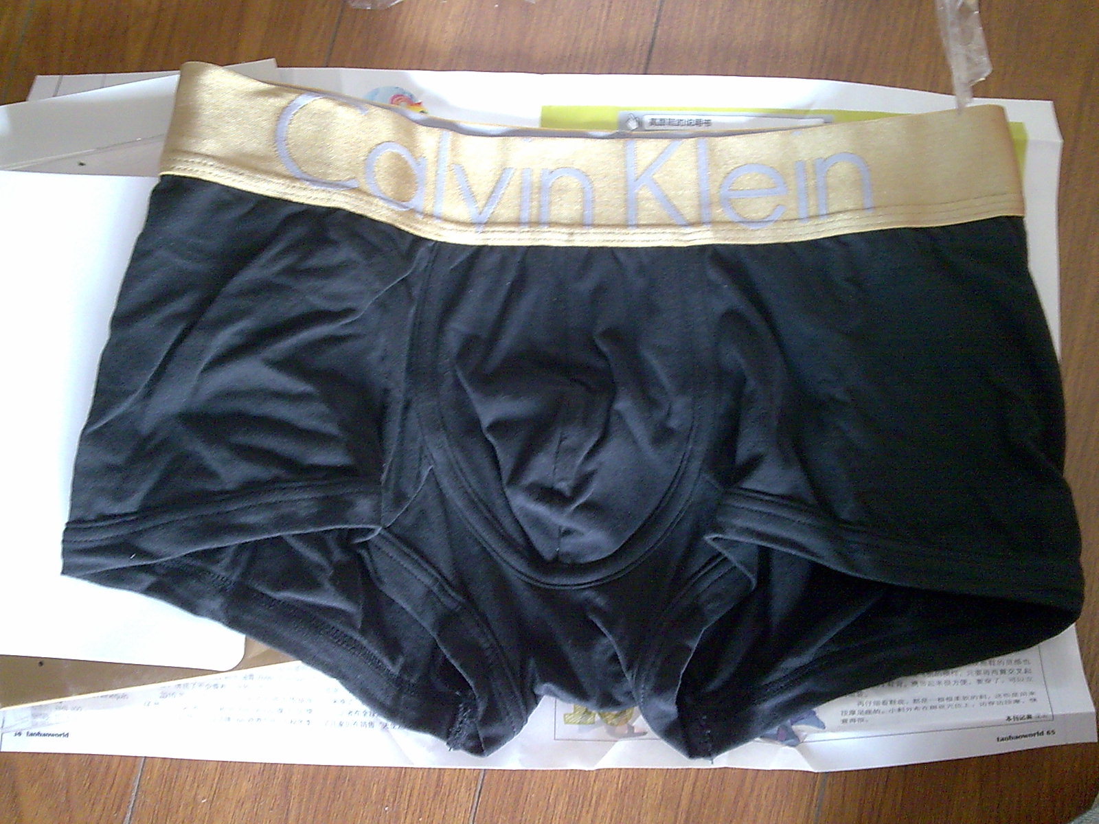 calvin klein spandex