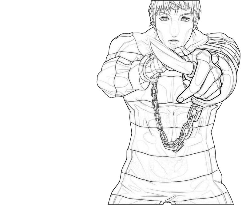 Cody Rhodes with Knife Coloring Page