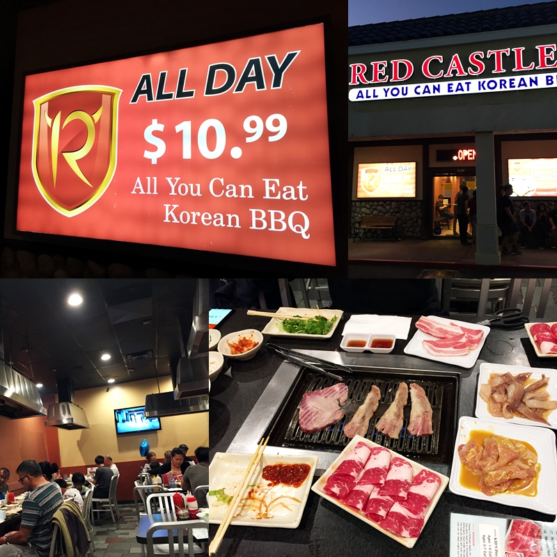 南加州美食：Red Castle Korean BBQ Rowland Heights, CA 三言兩語難以描述的美國生活，我用美食來紀錄。