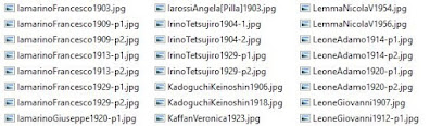 A consistent file-naming style leaves no room for error.