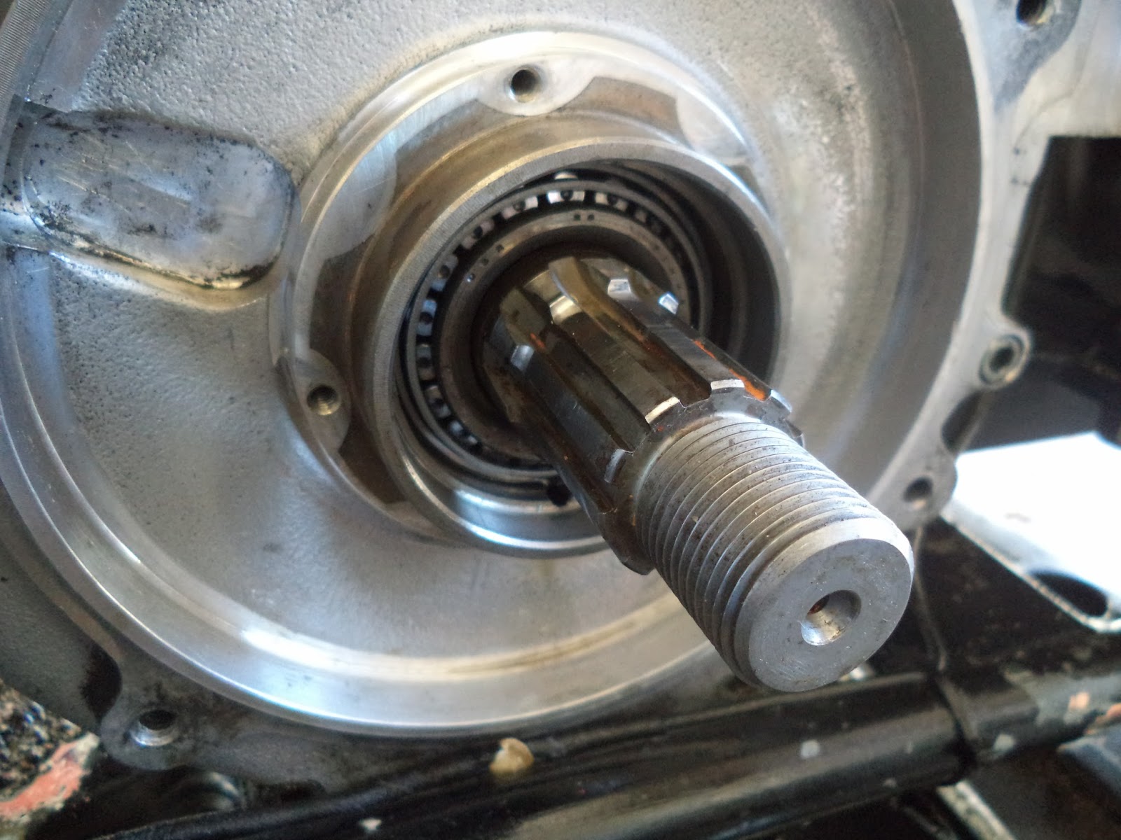 Tear it up, fix it, repeat Shovelhead crank spacer condition