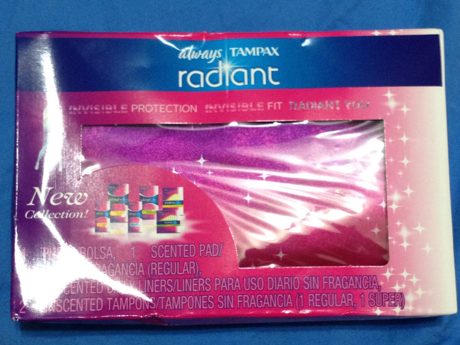 Beauty Love & Wellness Always Tampax Radiant Perfect Timing