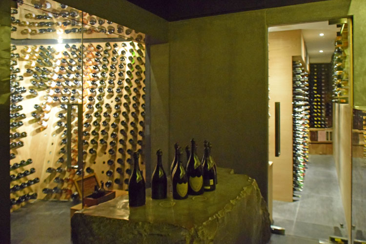 . A tasting of Constantia wines in the Ellerman House cellar