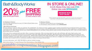 Free Printable Bath And Body Works Coupons Free Printable Bath And Body Works Coupons