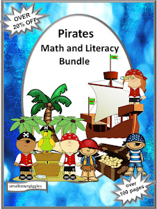 Pirates Math and Literacy Bundle