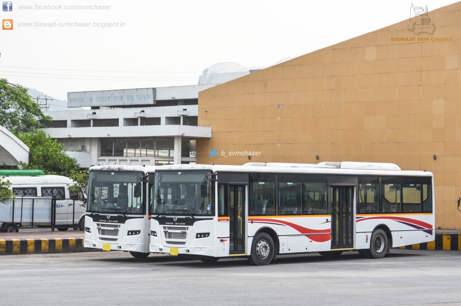 ASTC Ashok Leyland Jan Bus LE Biswajit SVM Chaser