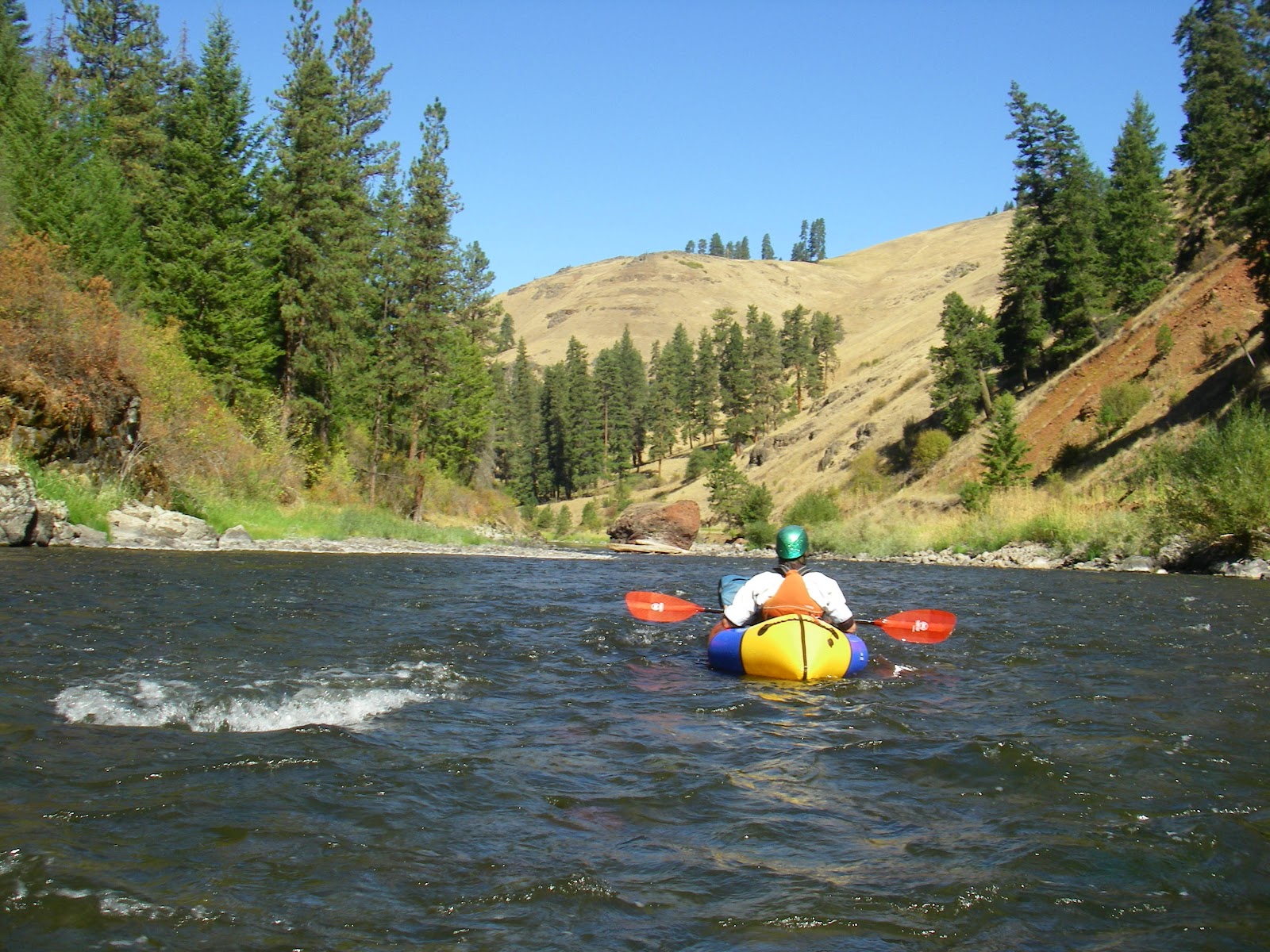Adventures with Packraft Grande Ronde River
